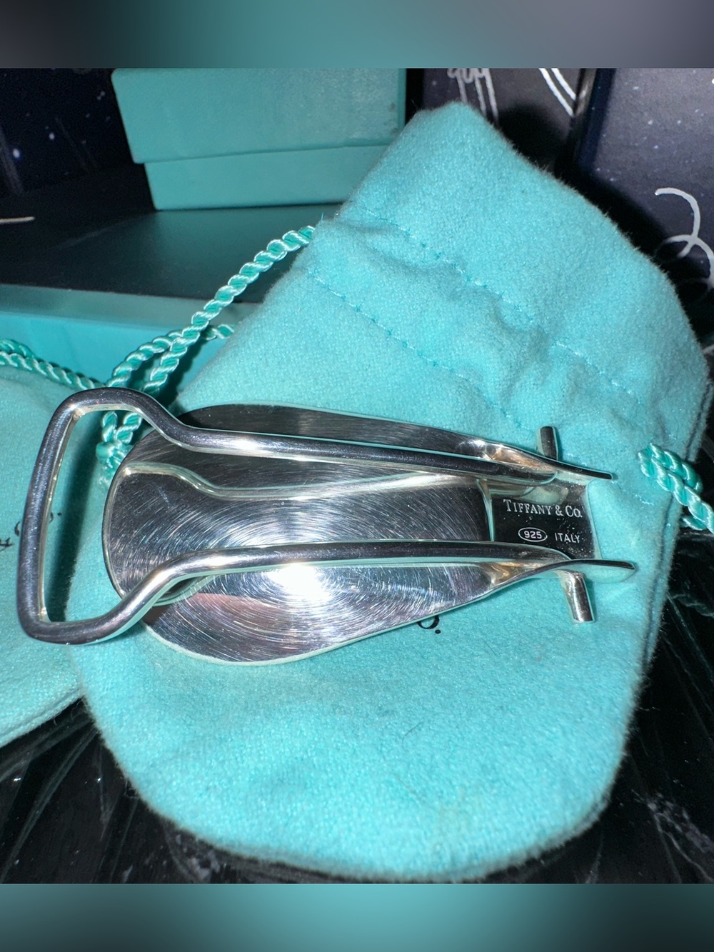 TIFFANY & CO SILVER SHOE HORN 100%AUTHENTIC VINTAGE RARE HTF MINT EUC CONDITION